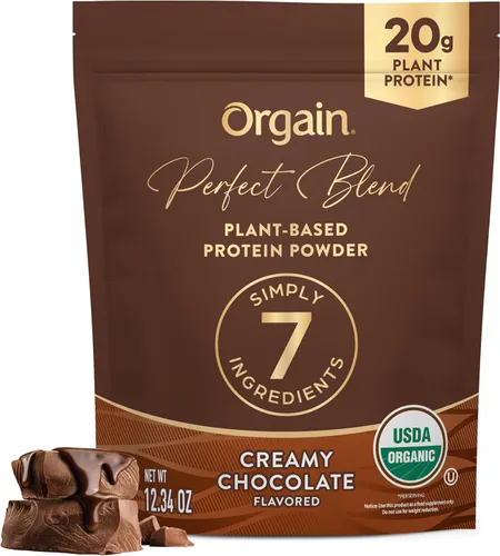 Miniatura 9 de Orgain Proteína en polvo orgánica vegana de mezcla perfecta, 0.71 onzas de proteína vegetal limpia, 6 ingredientes, <0.04 oz de azúcar, sin gluten