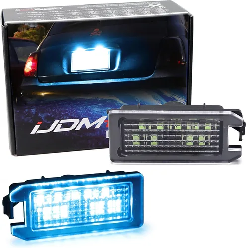 iJDMTOY Aqua Ice Blue - 3 luces LED más brillantes de 8 SMD, sin errores, compatible con Fiat 500, Maserati Levante; compatible con Jeep Grand