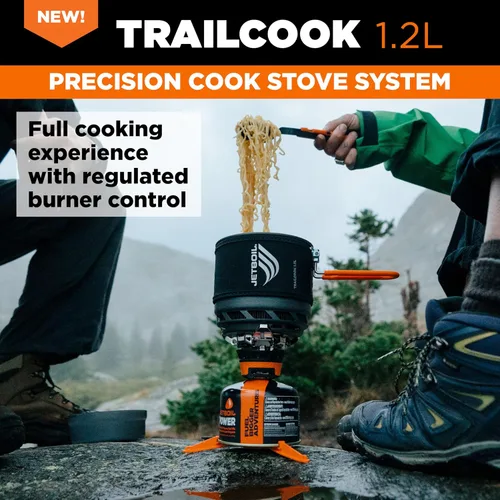 Miniatura 2 de Jetboil TrailCook - Sistema de cocción para estufa de camping y mochilero de 1.2L con control de calor ajustable, nuevo para 2026