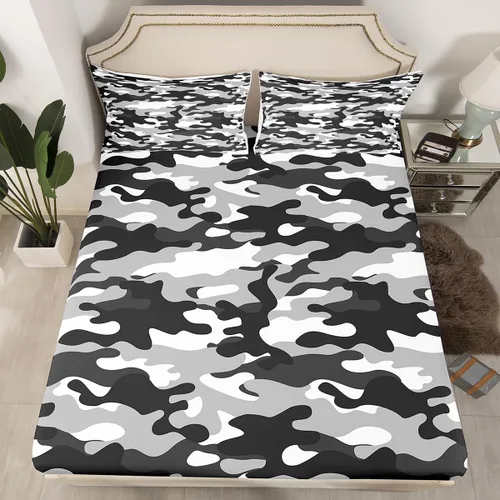 Miniatura 12 de Ropa de cama de 2 piezas, estilo rústico de granja, juego de ropa de cama para adolescentes y adultos, sábanas bajeras, ropa de cama ajustable