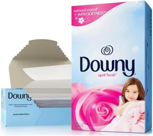 Miniatura 8 de Downy Hojas para secadora suavizantes de tela, April Fresh, 240