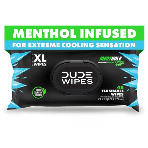 Miniatura 10 de DUDE Toallitas – Toallitas desechables – Paquete de 3, 144 unidades – Manteca de karité suave extra grande – Vitamina E y aloe – Seguro