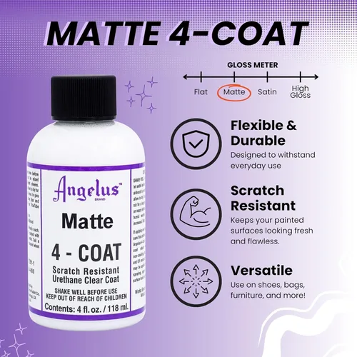 Miniatura 2 de Angelus Acabador de 4 capas, botella de 1 onza, mate (902-01-000)