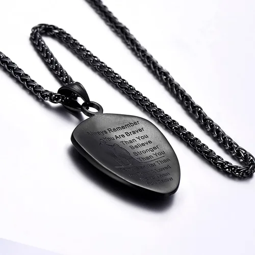 Miniatura 279 de U7 Saint Benedict/Michael Medal Necklace, 316L Stainless Steel Virgin Mary Necklace for Men Women, Bible Verse Protection Necklace Catholic