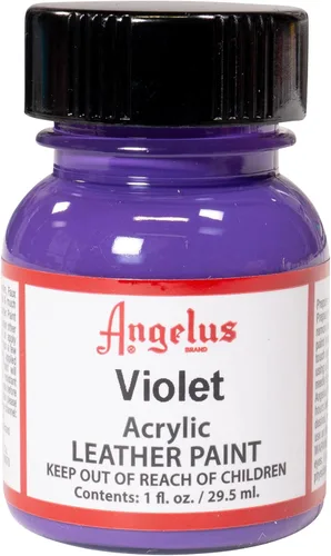 Miniatura 157 de Angelus - Pintura acrílica para cuero, 4 Fl Oz, color blanco - Pintura para cuero profesional flexible, resistente a grietas, arañazos
