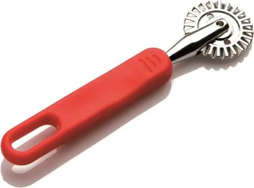 Tredoni Rueda de pastelería de 1.6" - Cortador de sellos de masa/engarzador, máquina para pasta/raviololes/pastas, rueda de acero inoxidable de 1.6