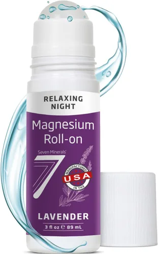 Miniatura 9 de Seven Minerals Migraine Roll On Stick con magnesio, menta y lavanda, alivio natural del dolor de cabeza por tensión con magnesio real, no solo