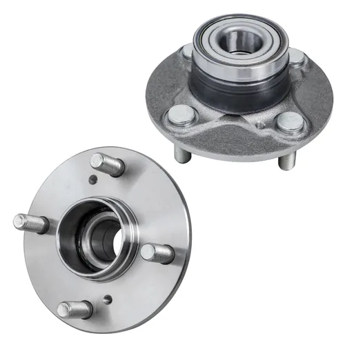 Miniatura 18 de Detroit Axle - Bujes de rodamiento de rueda traseros de 2 piezas para Volkswagen Jetta Beetle Golf City Audi TT Quattro, 2 rodamientos de ruedas