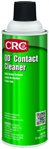 CRC QD Contact Cleaner 03130 – 11 WT OZ, Limpiador de Aerosol Electrónico Seguro para Plástico, Adecuado para Electrónica Sensible y Equipos