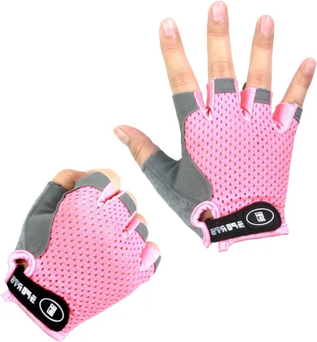 Miniatura 2 de Guantes de ciclismo para niños, sin dedos, transpirables, antideslizantes, para jóvenes, niños y niñas, ciclismo, motocicleta, motocross, deportes