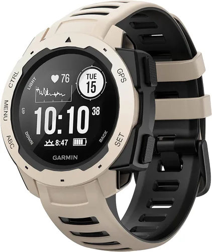 Miniatura 11 de NotoCity Correa de repuesto de silicona para Garmin Instinct Band compatible con Garmin Instinct 2/Solar/Tactical(negro-amarillo)