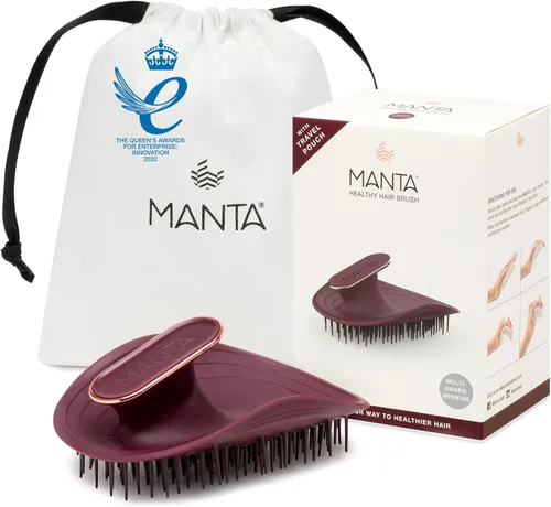 Miniatura 6 de Manta Cepillo para el cabello – Cepillo para el cabello totalmente flexible – Cepillo suave que ayuda a prevenir la rotura del cabello – Masajeador