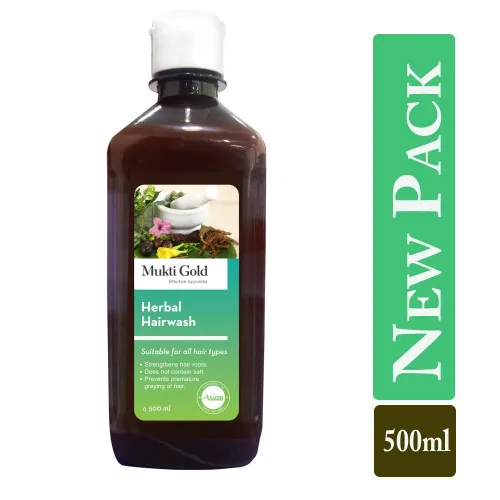 Miniatura 3 de Jeevanras Mukti Gold Hairwash Combo (16.9 fl oz) - Paquete de 2