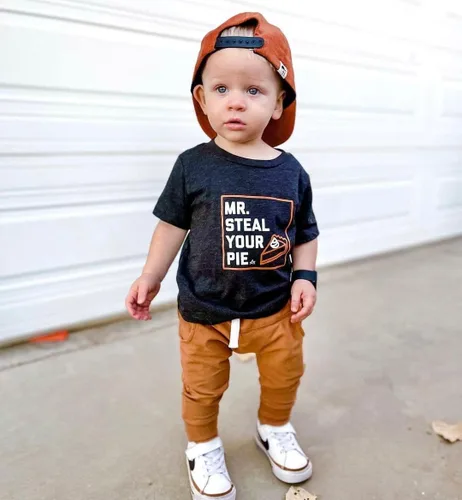 Miniatura 23 de Sasaerucure Infant Toddler Baby Boy Halloween Outfits Long Sleeve Shirts Pumpkin Sweatshirt with Pants 2Pcs Winter Clothes