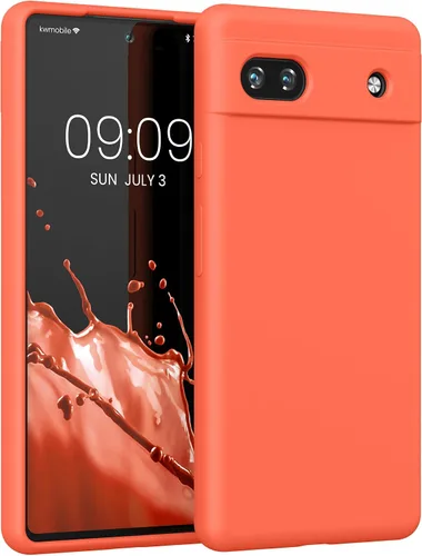 Miniatura 312 de kwmobile Funda Compatible con Google Pixel 6 Pro - Funda de Teléfono de Silicona TPU con Acabado Suave - Azul Caribe