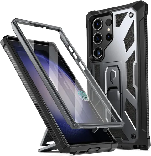 Miniatura 7 de Poetic Spartan - Funda para Samsung Galaxy S23 Ultra 5G de 6.8 pulgadas, protector de pantalla integrado funciona con identificación de huellas