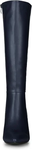 Miniatura 2 de Allegra K Botas altas hasta la rodilla con tacón de aguja y punta puntiaguda para mujer