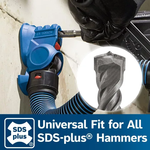 Miniatura 6 de Bosch HCK001 Juego de brocas para martillo rotativo SDS-Plus Bulldog de 7 piezas
