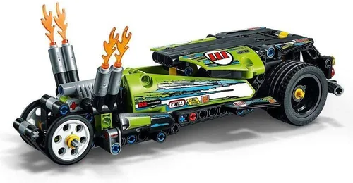 Miniatura 4 de LEGO Technic Dragster 42103 Kit de construcción de juguete de carreras (225 piezas)