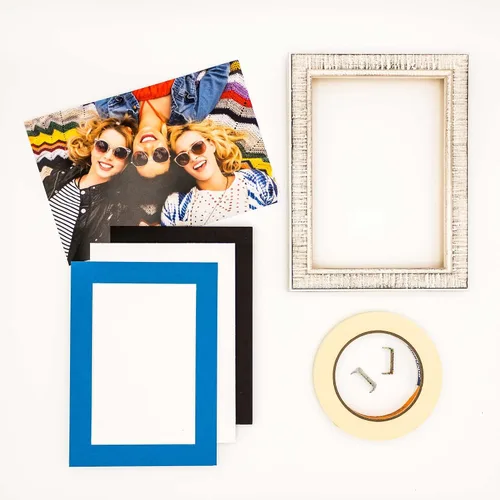 Miniatura 69 de 8.5x11 Mat for 11x14 Frame - Precut Mat Board Acid-Free Brown 8.5x11 Photo Matte Made to Fit a 11x14 Picture Frame, Premium Matboard for Family