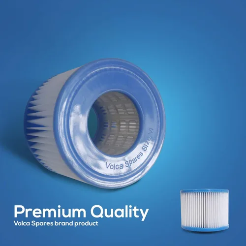 Miniatura 4 de Cartucho de filtro para bañera de hidromasaje tamaño VI para Bestway, Lay-Z-Spa, Coleman SaluSpa 90352E 58323, paquete de 6