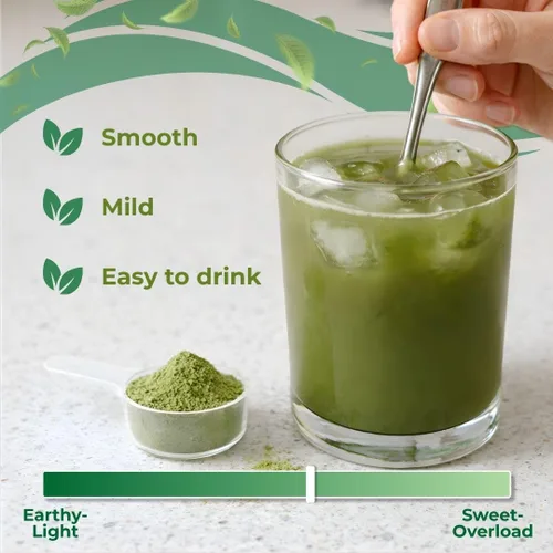 Miniatura 4 de Vital Greens Superfood Powder - Nueva fórmula con más de 40 superalimentos en polvo de bebida verde diaria con probióticos - Supergreens