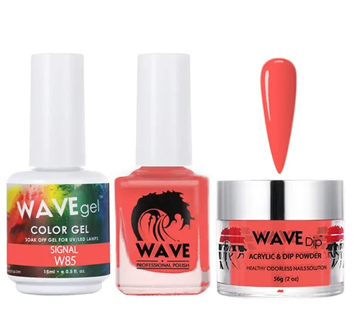Miniatura 101 de WAVEGEL - Juego de gel de remojo, laca de uñas y polvo acrílico a juego - Colección Simplicity - #P109 Blizzard