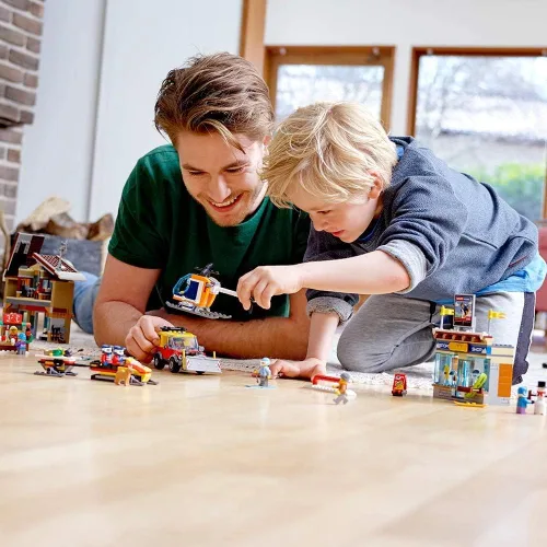 Miniatura 7 de LEGO City Ski Resort 60203 Kit de construcción de juguete de nieve para niños (806 piezas)