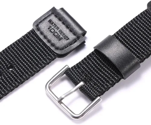 Miniatura 3 de Correa de nailon de 0.709in de repuesto para Casio AE1200WH AE-1000 SGW-300H400 W-735 PRG270 correa de reloj de cuero