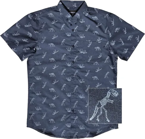 Miniatura 6 de Molokai Surf - Camisas hawaianas de manga corta con botones y corte ajustado
