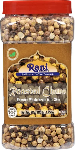 Miniatura 11 de Rani Chana asada (garbanzos) Sabor pimienta negra 14oz (400g) Tarro PET ~ Todo natural Vegano Sin conservantes Apto para gluten Kosher