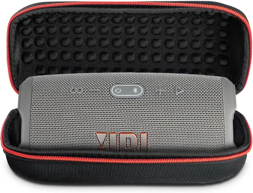 Miniatura 3 de JBL Altavoz Bluetooth inalámbrico Charge 5 (gris) Audio robusto e impermeable IP67 para exteriores con graves profundos y 20H de reproducción
