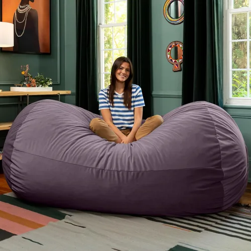 Miniatura 10 de Puff/tumbona gigante Saxx de la marca Jaxx, Camel