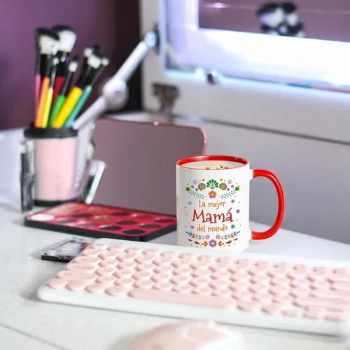 Miniatura 3 de Cabtnca La Mejor Mama Del Mundo, regalos para mamá en español, taza de café para mamá, regalo para mamá, regalos de Navidad para el día de la madre