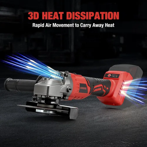 Miniatura 6 de Amoladora angular inalámbrica para batería Milwaukee M18 de 18 V, sin escobillas, amoladora inalámbrica de 4 1/2 pulgadas, velocidad variable