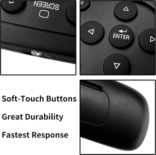 Miniatura 5 de Control remoto de entretenimiento DVD Control de pantalla trasera Reemplazo para Chevy Silverado 1500/2500HD/3500HD 2013-2021, GMC Sierra Yukon