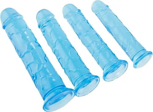 Miniatura 6 de Consoladores azules gruesos de 8.1 pulgadas, juguetes sexuales flexibles con ventosa para el punto G de las mujeres