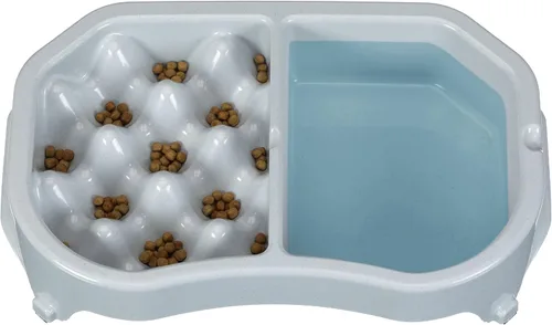 Miniatura 13 de Neater Pet Brands - Comedero lento, ordenado, para perros, divertido, saludable, sin estrés, tazón que ayuda a detener la inflamación, evita