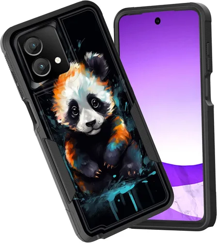 Miniatura 77 de Funda protectora para Motorola Moto G Stylus 5G 2025/Moto G Stylus 5G 2026, funda protectora híbrida de doble capa resistente a prueba de golpes