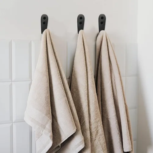 Miniatura 4 de CGBE Ganchos para colgar toallas de pared, resistentes para colgar toallas, no se oxidan, para colgar toallas, ganchos para toallas exteriores