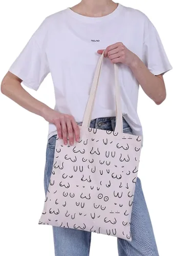 Miniatura 6 de VAMSII Bolsa de maquillaje para pechos, tetas inspiradas en los pechos, regalos para amantes de las tetas para mujeres, regalo de boobie