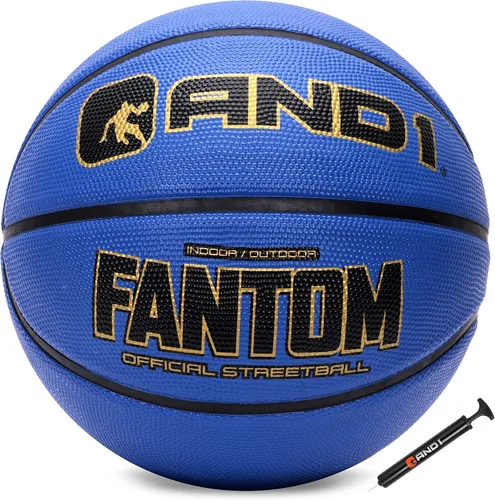 Miniatura 8 de AND1 Fantom Graffiti - Balón de baloncesto de goma para uso en interiores y exteriores, construcción de canal profundo y durabilidad