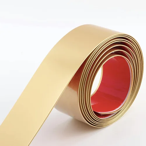 Moldura Flexible y Moldura de Pared | Diseño de Despegar y Pegar | Techo, Piso, Espejo, Esquina, Gabinete y Moldura para Auto, 16.4 pies x 2.0