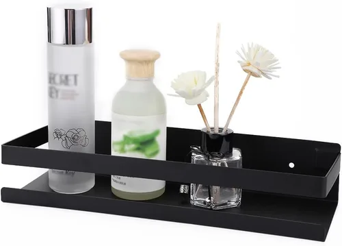 Miniatura 5 de Estante de ducha de baño OwnMy de acero inoxidable, cesta de cocina, estante de ducha, carro de ducha, estantes flotantes de almacenamiento de baño