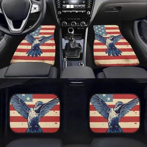 Miniatura 22 de 4 alfombrillas delanteras y traseras para automóvil, SUV, furgoneta y camión, protección de suelo para todo tipo de clima, juego de accesorios
