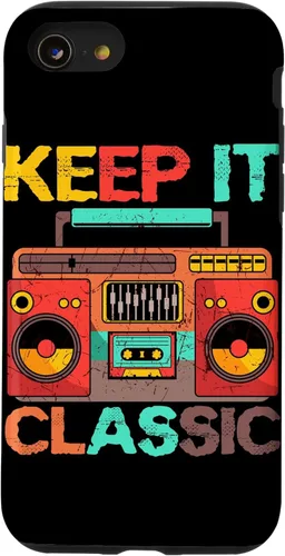 Miniatura 18 de Keep It Classic Radio 80s 90s Retro Vintage Cassette Player Funda para iPhone 17 Pro Max