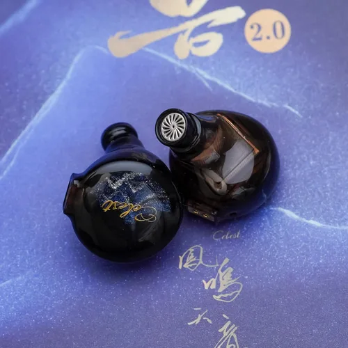Miniatura 2 de HiFiGo Kinera Celest Pandamon 2.0 - Monitor intrauditivo cuadrado planar de 0.394 in, 2.0 SPD IEMs auriculares intrauditivos con aspecto totalmente