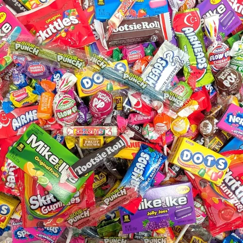 Miniatura 2 de Paquete de Variedad de Dulces Ultimate Name Brand - Dulces a Granel de 2 lb Envueltos Individualmente - Sin Dulces de Relleno - Perfectos