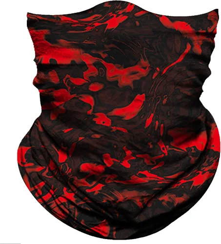 Miniatura 10 de Obacle Máscara Facial Sin Costuras Rave Bandana Hombres Mujeres para Protección contra Polvo Sol Viento Negro Puro Púrpura