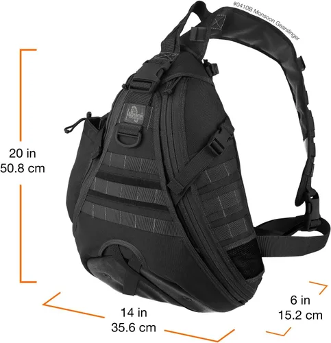 Miniatura 5 de Maxpedition - Mochila Monsoon Gearslinger Negro